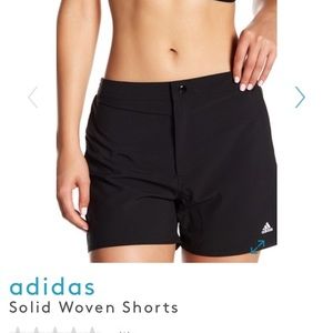 ADIDAS NEW Woman’s Solid Woven Shorts